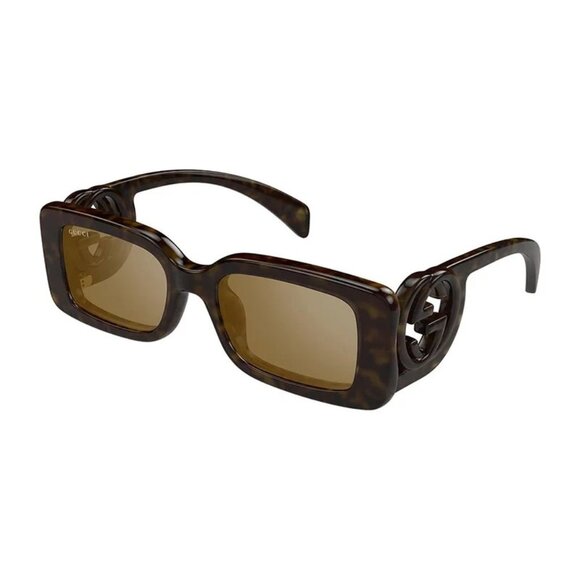 NEW GUCCI SUNGLASSES HAVANA BROWN WOMEN EYEWEAR GUCCI